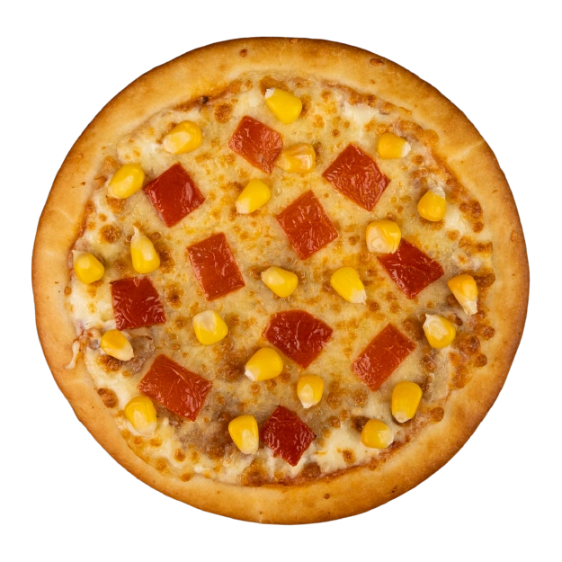 Corn & Tomato Pizza